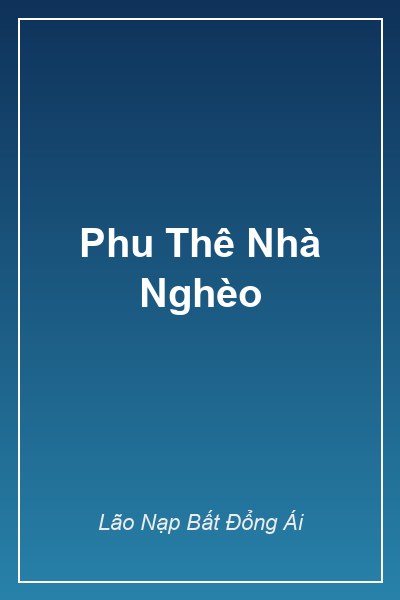 Phu Thê Nhà Nghèo